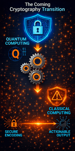 The coming cryptographic transition — quantum computers will defeat today's encryption systems
